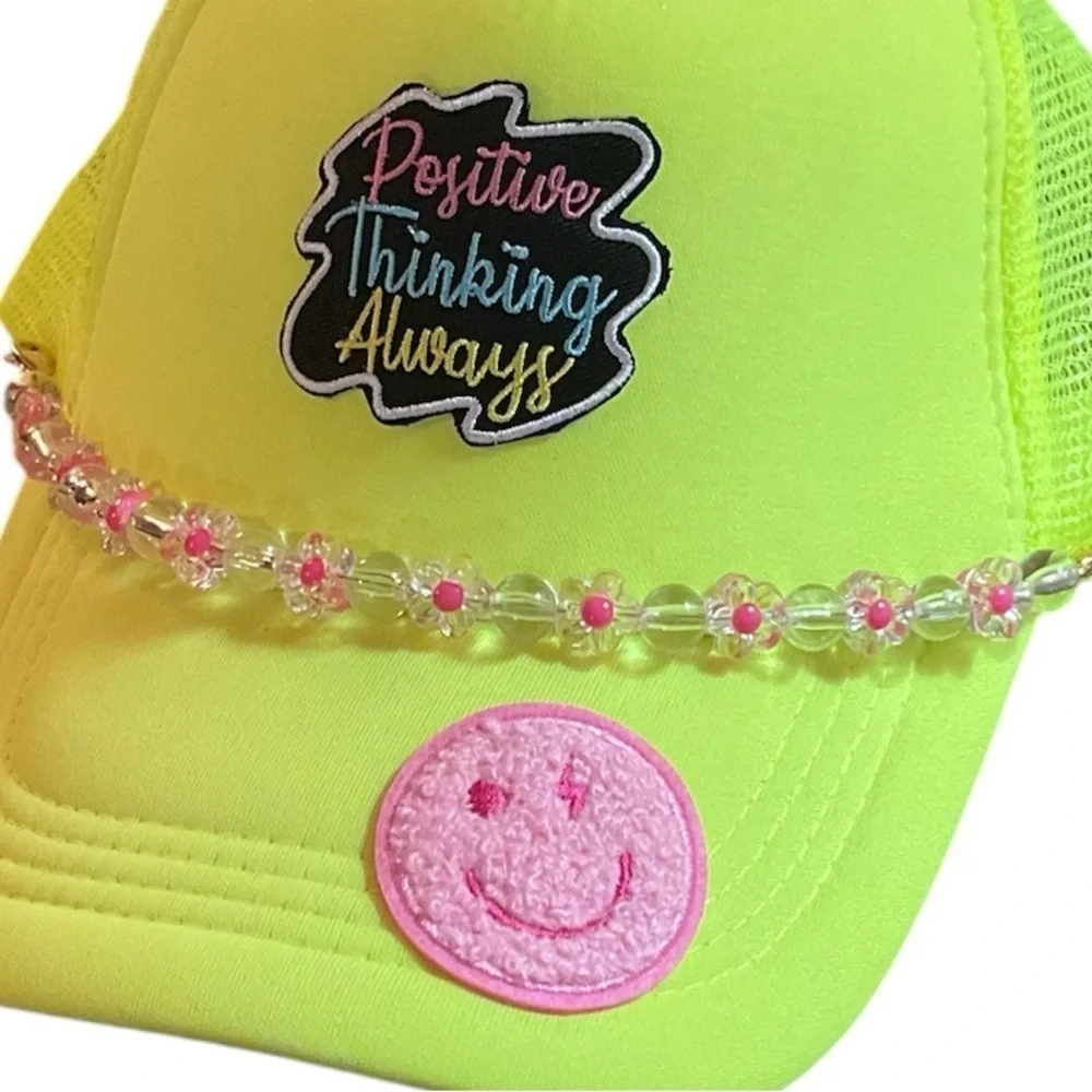 Neon Yellow Trucker Hat